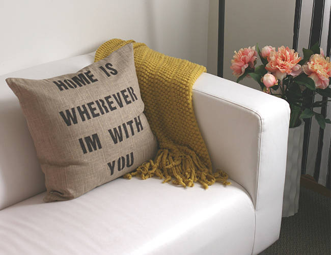 Quote Pillow