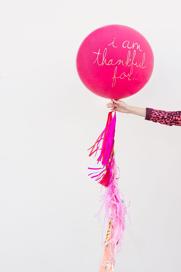 I Am Thankful For… Balloon