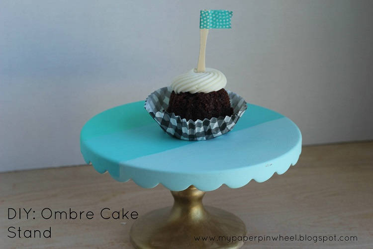 Ombre Cake Stand