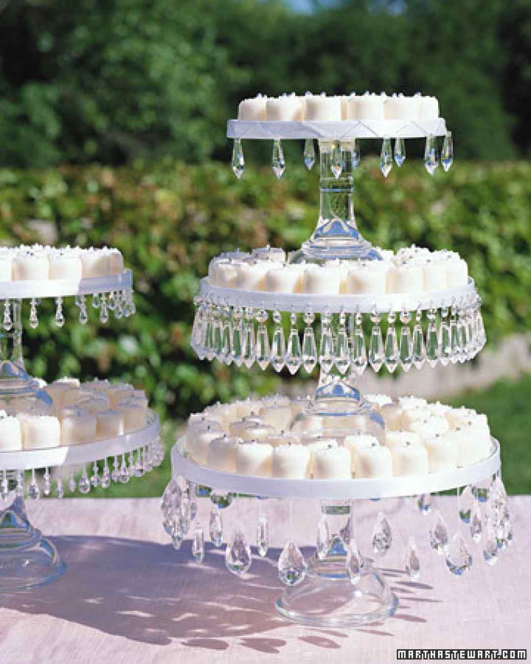 Jeweled Cake Stands