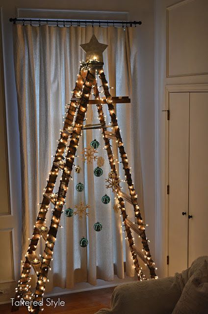 Ladder Christmas Tree