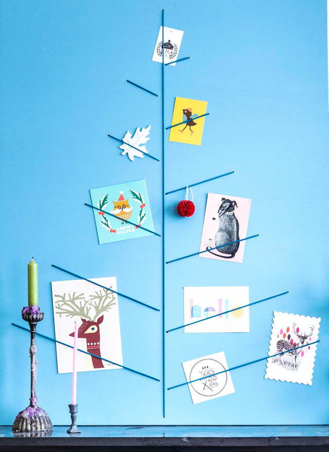 Christmas Card Tree