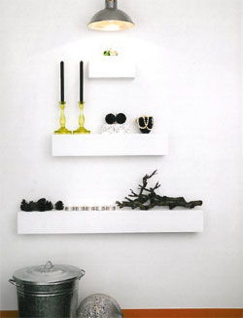 Modern Christmas tree on the wall