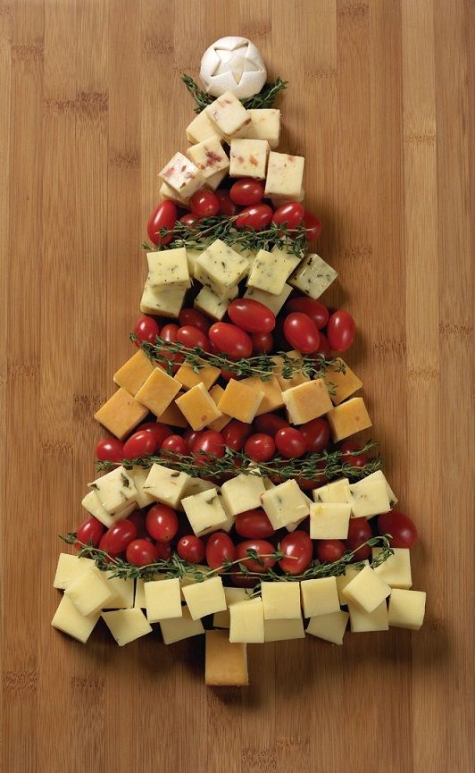 Festive Cheddar Tree