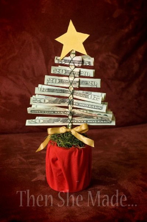 Money Christmas Tree