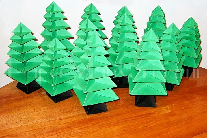 Paper Folded Christmas Tree