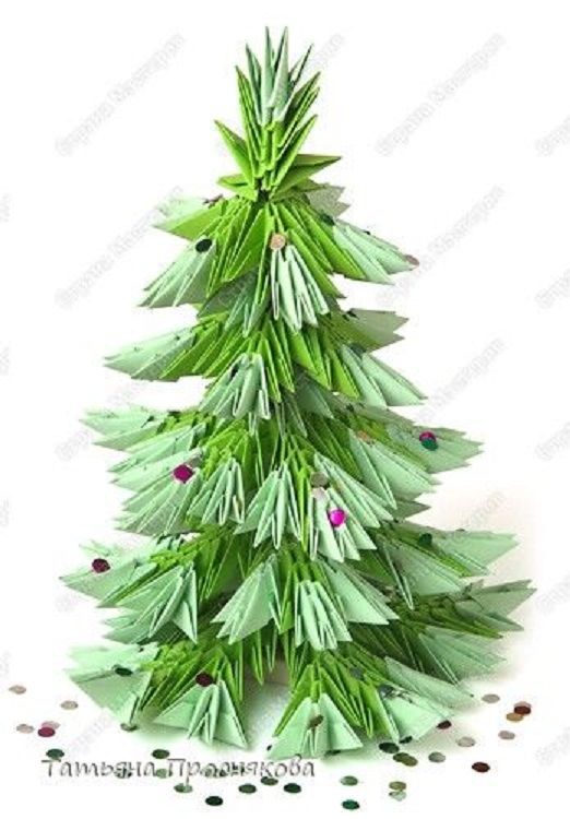 Modular Paper Christmas Tree