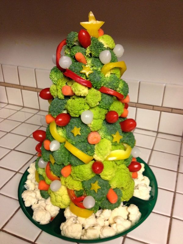 Veggie Christmas Tree