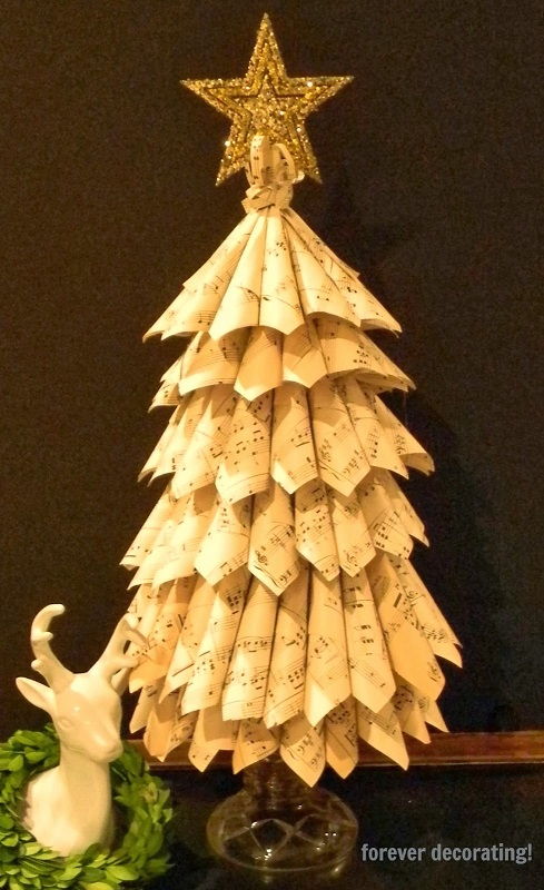Songbook Page Christmas Tree