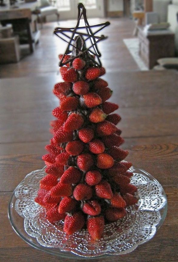 Strawberry Christmas Tree