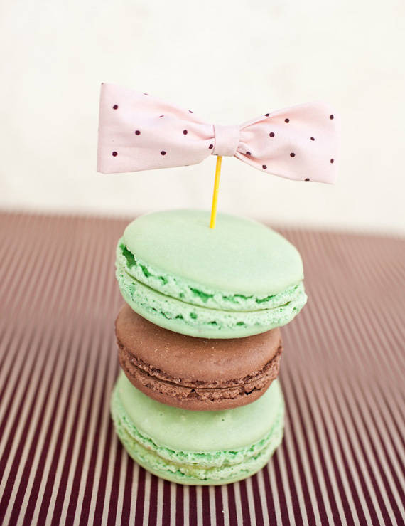 No Sew Bow Tie Toppers