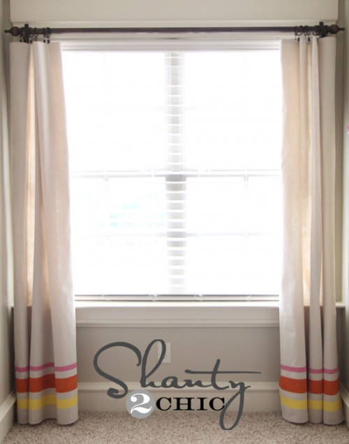 Easy No Sew Window Panels