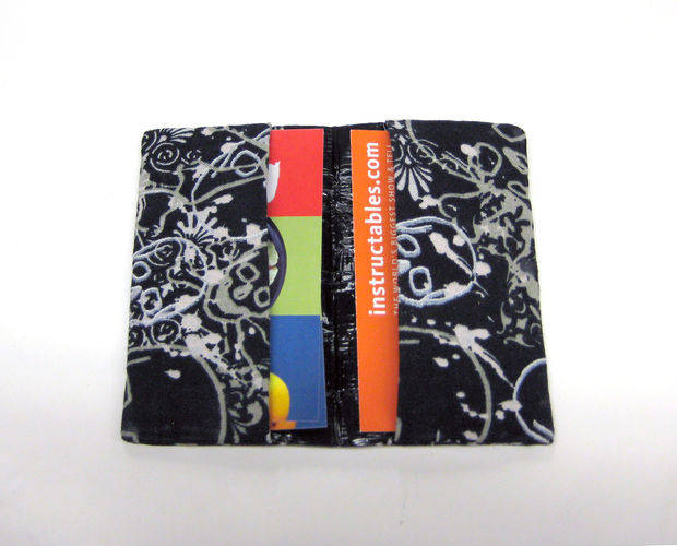 No Sew Duct Tape Card Wallet