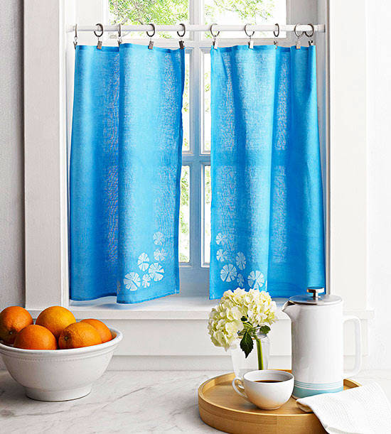 Dish Towel Curtains