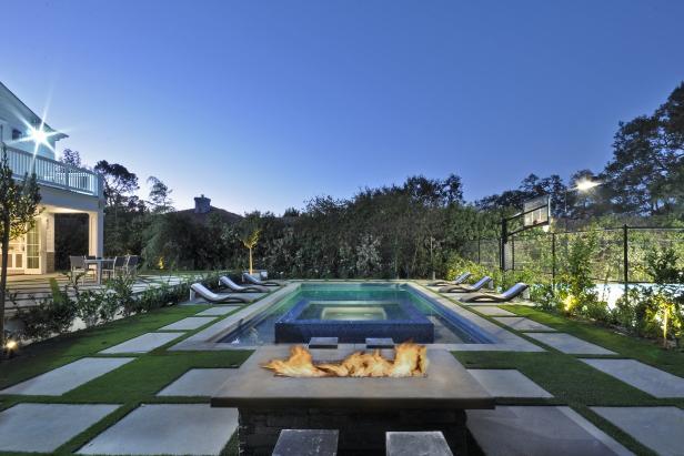 Swimming Pool and Fire Pit