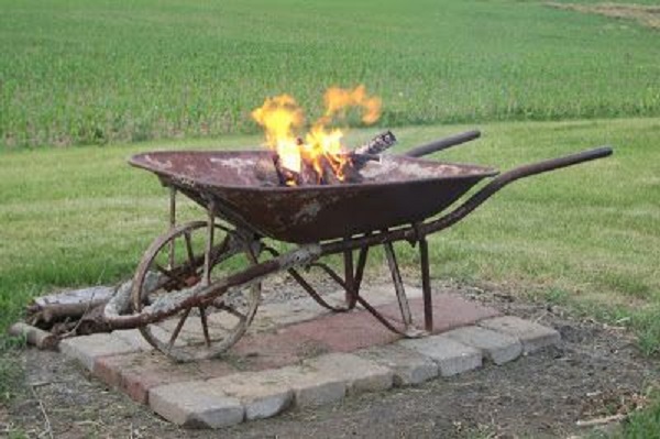 Wheels Fire Pit