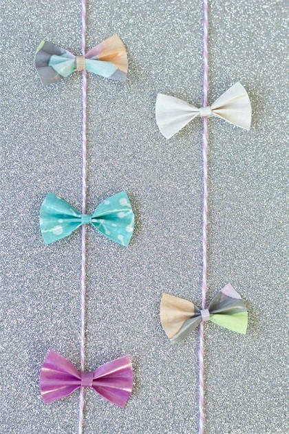 Tiny Duct Tape Bow