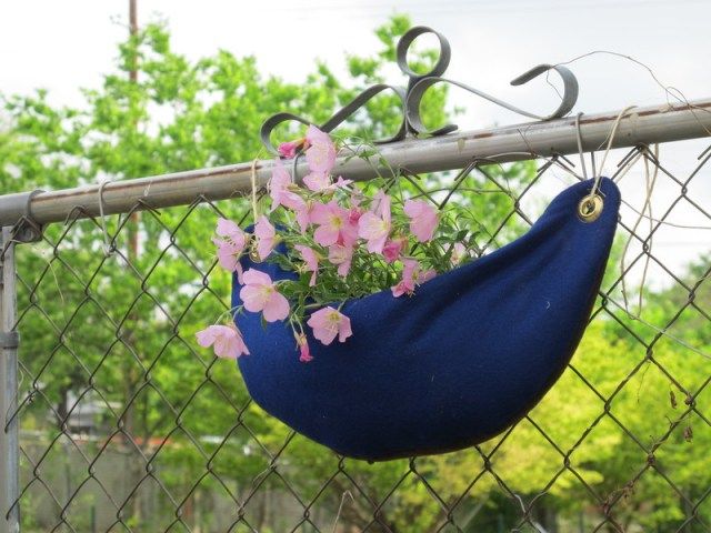 Hanging Felt Planter