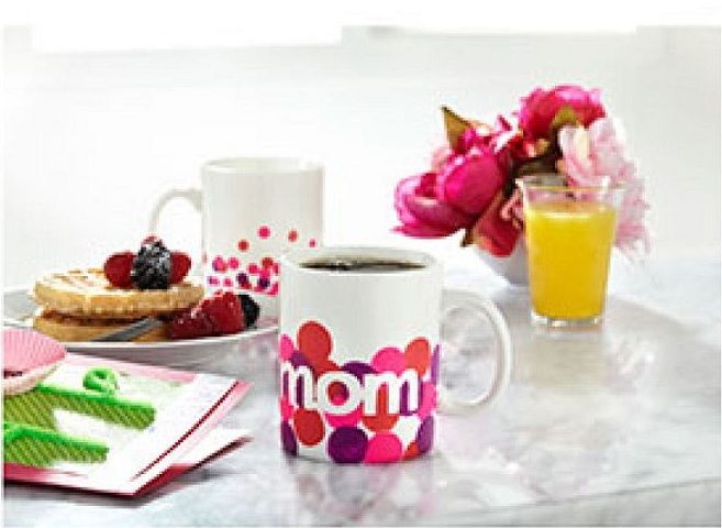 Personalized Polka Dot Mug