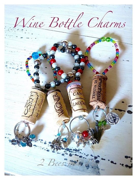 Wine Bottle Charms