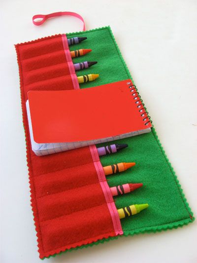 Felt Crayon Holder