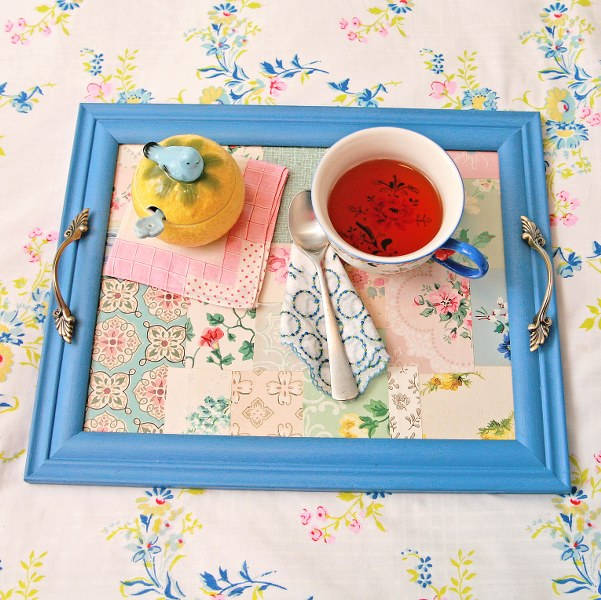 Vintage Wallpaper Tray