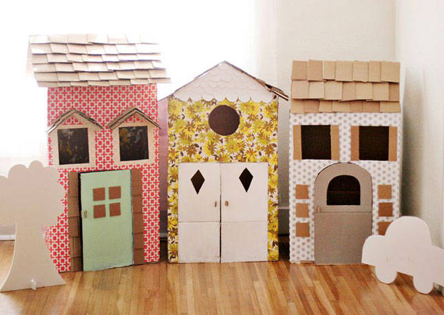 Cardboard Playhouses