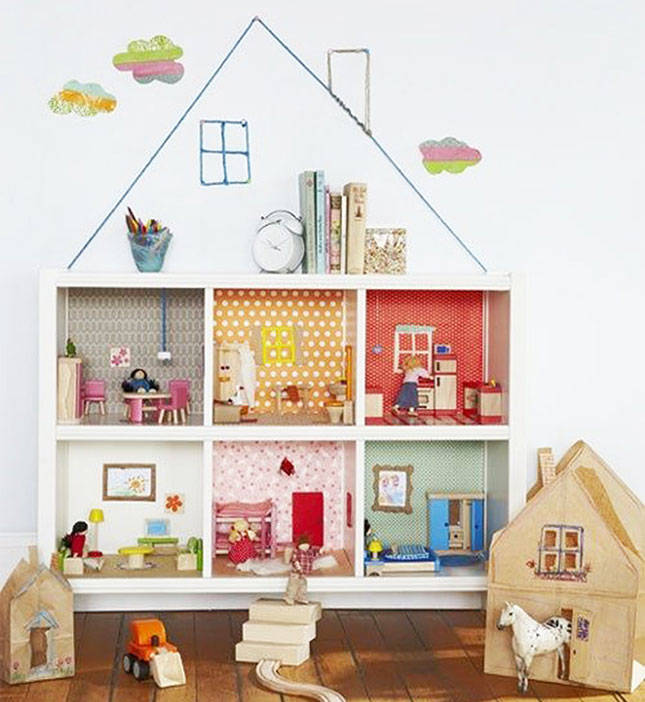 Bookshelves Dollhouse
