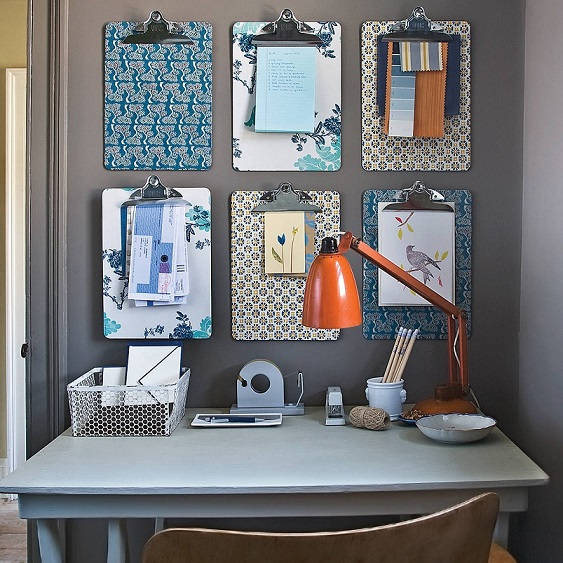 Wallpapered Clipboards