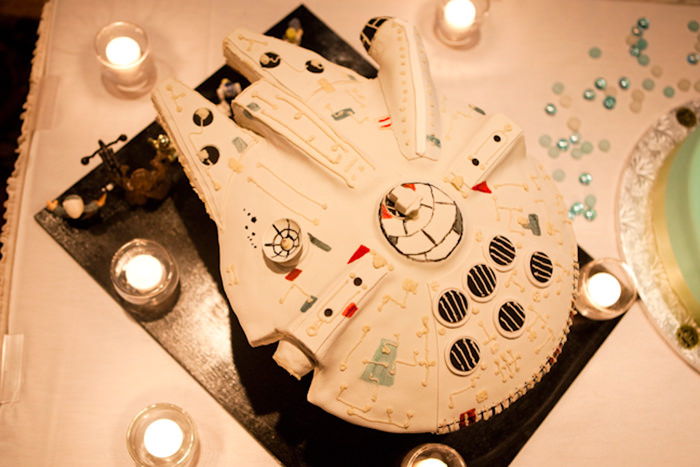 Star Wars Wedding Cake