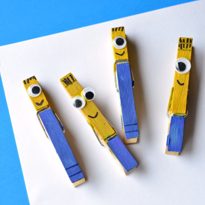 Minion Clothespin