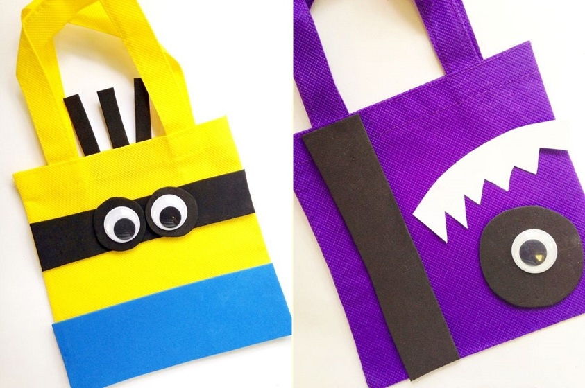 Minion inspired Party Favor Treat Bags