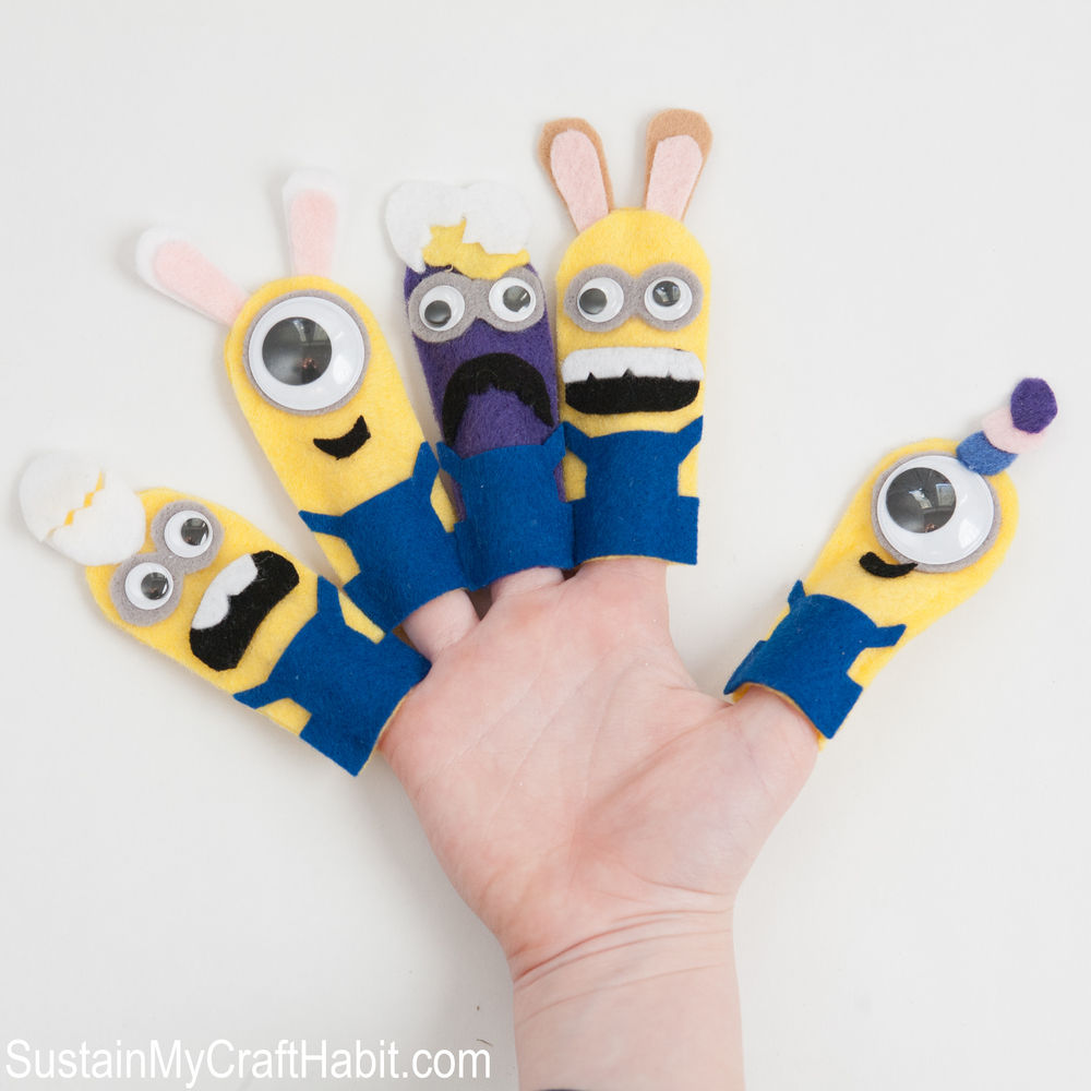 Minion Finger Puppets