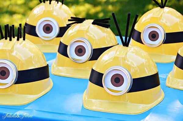 Minion Construction Hats