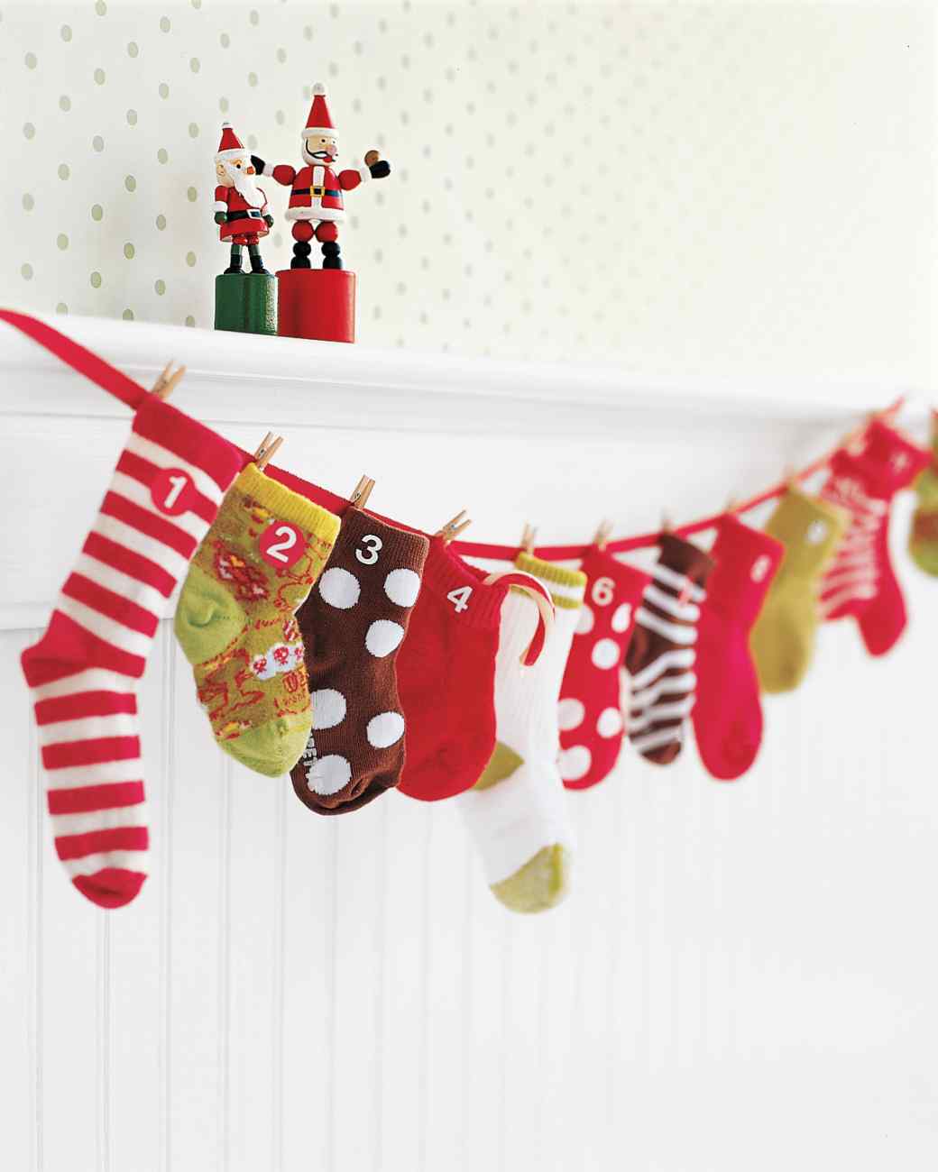 Baby Sock Advent Calendar