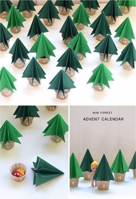 Mini Forest Advent Calendar