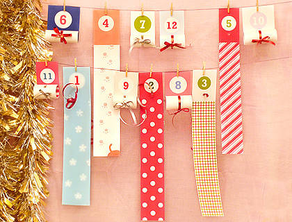 Easy Homemade Advent Calendar