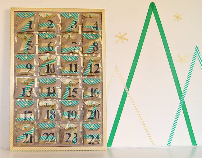 Washi Tape Advent Calendar