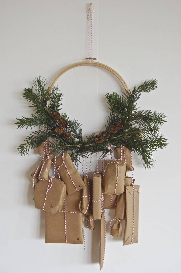 Embroidery Hoop Advent Calendar