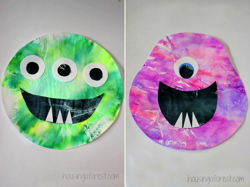 Coffee Filter Monsters