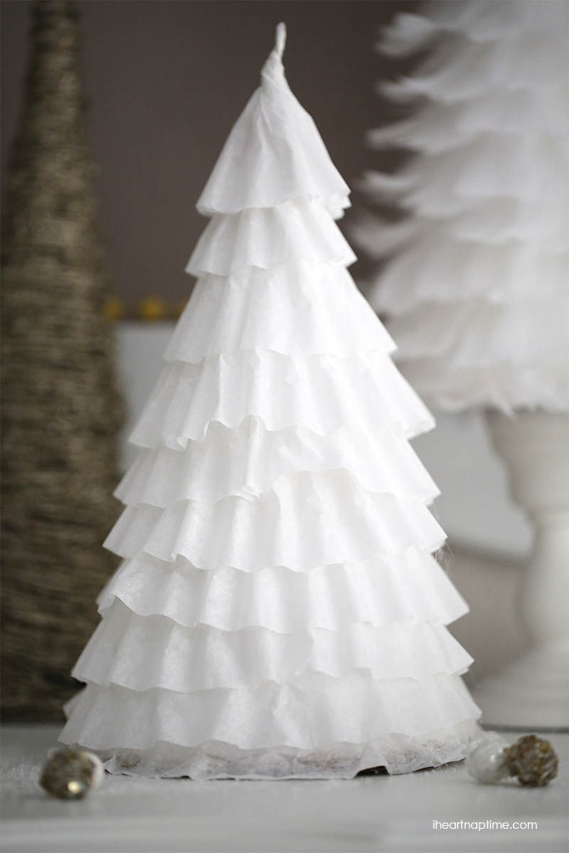 Coffee Filter Trees