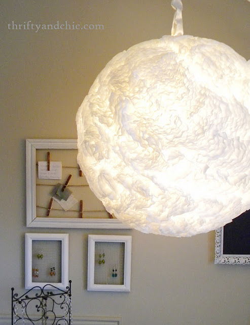 Coffee Filter Hanging Light