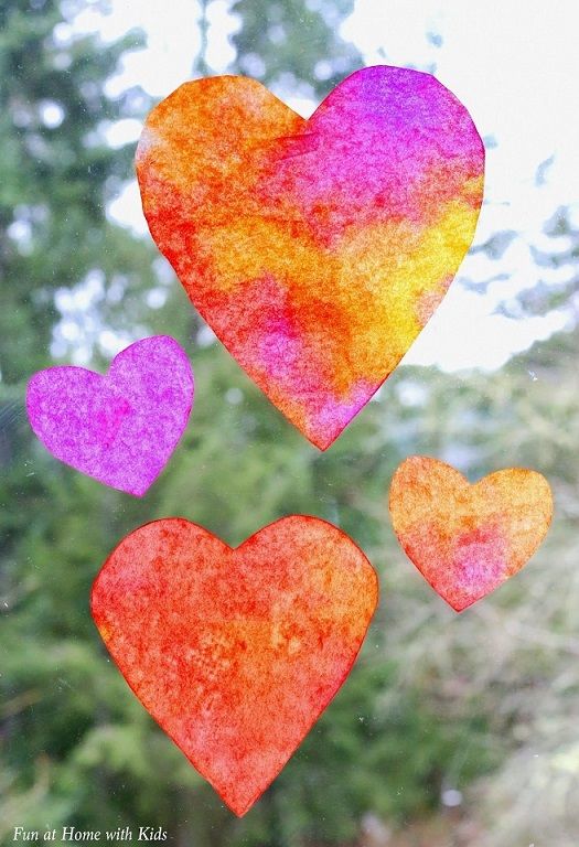 Heart Suncatcher Craft