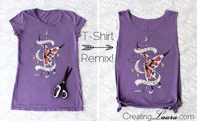Side-Tie T-Shirt Remix