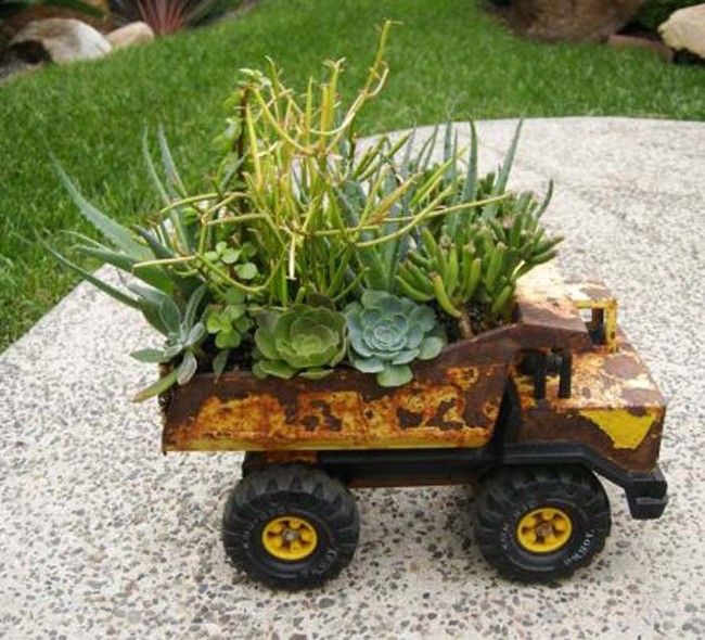 Make a Succulent Truck