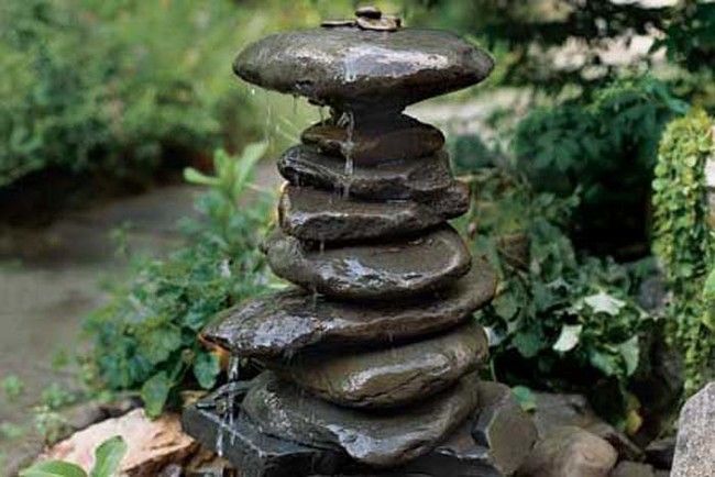 Easily Make Your Own Garden Fountain