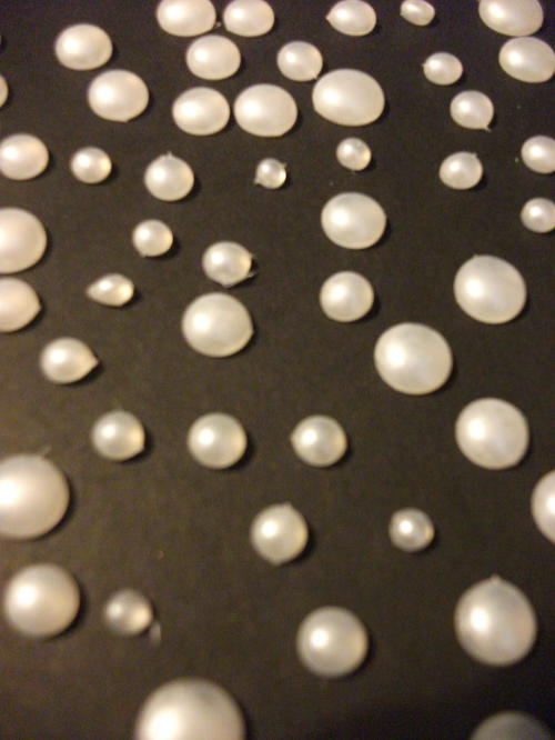 Hot Glue Pearls
