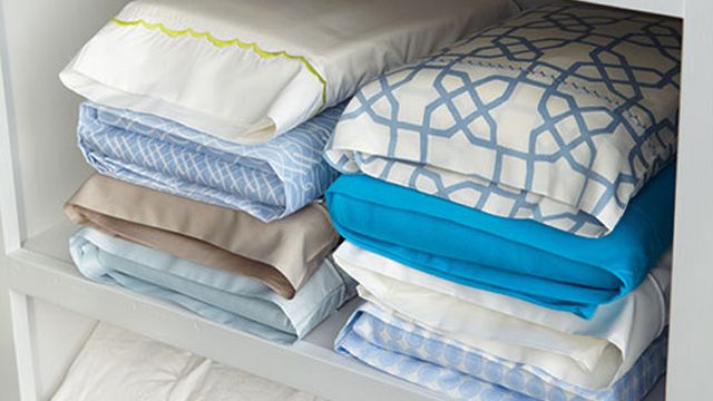Store Sheet Sets Inside a Pillowcase