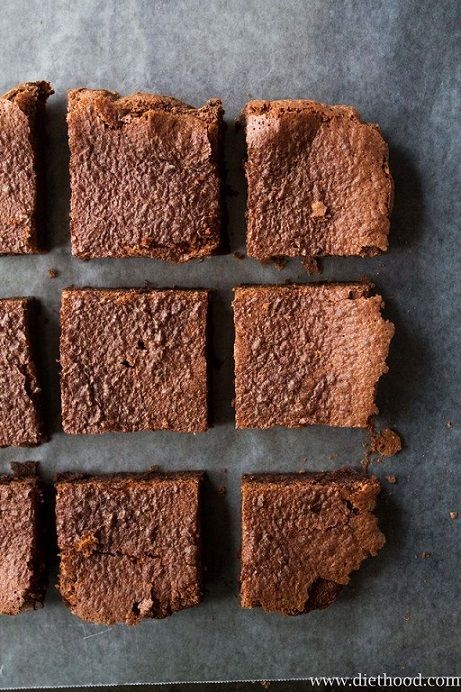 Two Ingredient Nutella Brownies
