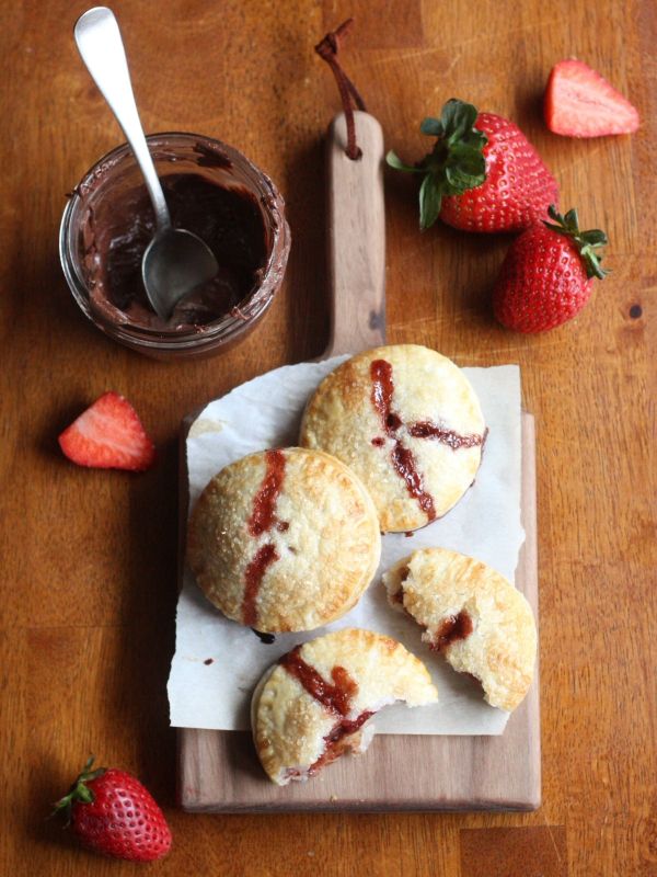 Strawberry Nutella Hand Pies